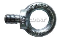 Рым-болт DIN 580 M100 оцинк / ~ ГОСТ 4751-73  (1)