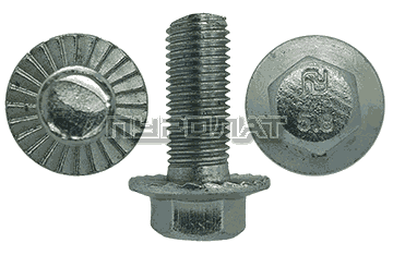 Болт DIN 6921 M  6x 60 кл.пр.  5.8 оцинк П/Р  (100)