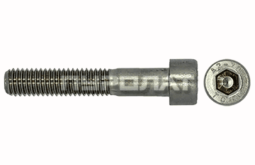 Винт DIN  912 M  4x 55 нерж A2 Н/Р / ГОСТ 11738-84  (100)