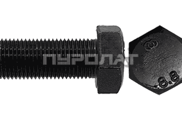 Болт DIN  961 M 10x 1x 60  8.8 / ГОСТ 7798-70 / ГОСТ 7805-70  (25)