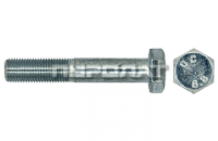 Болт DIN  960 M 12x1,25x 80  8.8 оцинк / ГОСТ 7798-70 / ГОСТ 7805-70  (25)