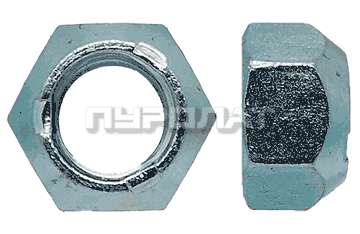 Гайка DIN  980V M 30x1,5 кл.пр.10 оцинк  (5)