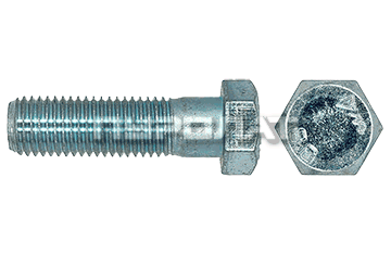 Болт ГОСТ 7796-70 M 12x 80 кл.пр.  8.8 оцинк Н/Р  (25)