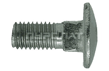 Болт DIN  603 M 12x 40 оцинк / ГОСТ 7802-81  (50)