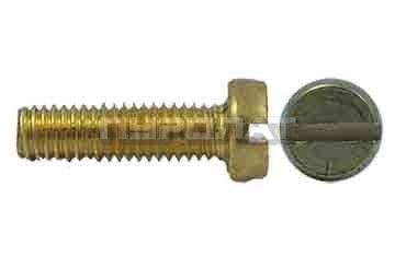 Винт DIN   84 M  2,5x  5 латунь (MS) / ГОСТ 1491-80  (1000)