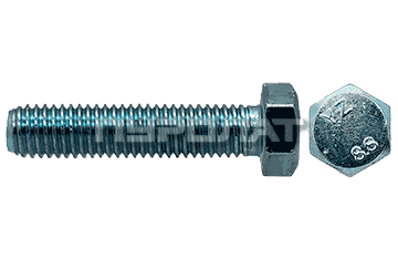 Болт ГОСТ 7796-70 M 16 x1,5x 40 кл.пр.  8.8 оцинк П/Р  (25)