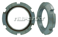 Гайка ГОСТ 11871-88 M 52x1,5  (6 шлицов) оцинк  (1)