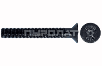 Винт DIN 7991 M 16x110 10.9 Н/Р резьба  90 мм / ISO 10642  (10)