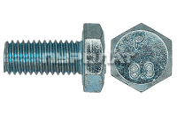 Болт ГОСТ 7796-70 M 10x 25 кл.пр.  8.8 оцинк П/Р  (100)