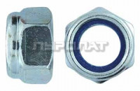 Гайка DIN  985 M 10x1,25 кл.пр.10 оцинк / ГОСТ Р 50273-92   (100)