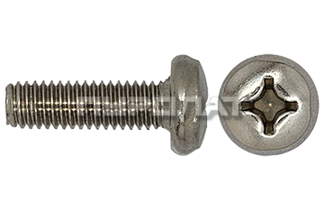 Винт DIN 7985 M  8x 12 нерж A2 / ~ ГОСТ 17473-80 исп. 2  (100)