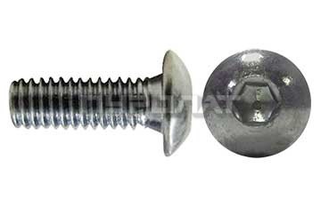 Винт ISO 7380-1 M  4x  6 10.9 оцинк П/Р / ГОСТ 28963-91 (500)