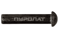 Заклепка ГОСТ 10299-80   5x 55 сталь (St) / ~ DIN  660  (250)