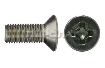 Винт DIN  965 M  8x 45 оцинк / ~ ГОСТ 17475-80 исп. 2  (100)