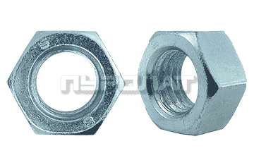 Гайка DIN  934 M 27 кл.пр. 8 оцинк / ГОСТ 5915-70 / ГОСТ 5927-70  (10)