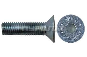 Винт DIN 7991 M 16x 45  8.8 оцинк П/Р / ISO 10642  (10)