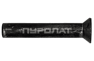 Заклепка ГОСТ 10300-80   2,5x 12 сталь (St) / ~ DIN  661  (1000)