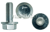 Болт DIN 6921 M  8x 25 кл.пр.  5.8 оцинк П/Р Без насечек (200)