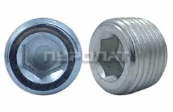 Пробка DIN 906 M 30х1,5 оцинк  (5)
