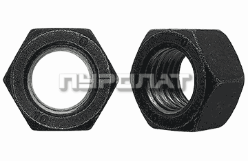 Гайка DIN  934 M 12 кл.пр.10 / ГОСТ 5915-70 / ГОСТ 5927-70  (100)