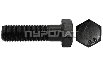 Болт DIN  960 M 16x1,5x 80  8.8 / ГОСТ 7798-70 / ГОСТ 7805-70  (10)