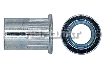 Заклепка-гайка пл. бор. нас. M  5, L16,5 (2,5-4,0) оцинк  (500)