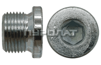 Пробка DIN 908 G        1/8" оцинк  (100)