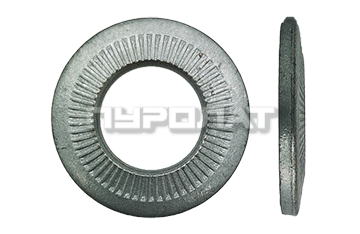 Шайба контактная с насечками NF E 25-511 M  6 (6,1x14x1,3) мех. оцинк  (1000)
