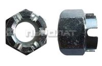 Гайка DIN  935 M 12x1,25 кл.пр. 8 оцинк / ~ ГОСТ 5918-73 исп. 2 / ~ ГОСТ 5932-73 исп. 2  (25)