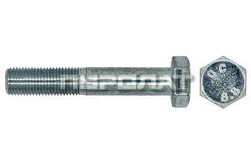 Болт DIN  960 M  8x1x 65  8.8 оцинк / ГОСТ 7798-70 / ГОСТ 7805-70  (50)
