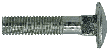 Болт DIN  603 M  6x 45 оцинк / ГОСТ 7802-81  (100)