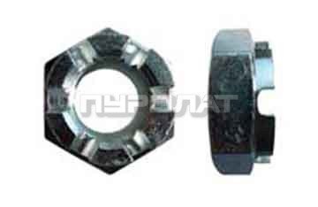 Гайка DIN  937 M 16x1,5 17H оцинк / ~ ГОСТ 5919-73 исп. 2 / ~ ГОСТ 5933-73 исп. 2  (50)