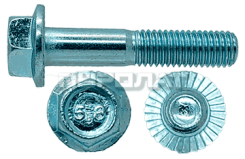 Болт DIN 6921 M  8x 35 кл.пр.  5.8 оцинк Н/Р  (100)