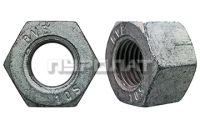 Гайка ГОСТ Р 52645-2006 M 24 кл.пр.10 ХЛ оцинк  (10)
